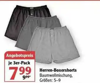 Globus Herren-boxershorts Angebot