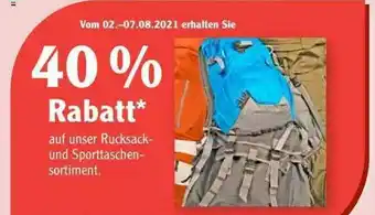 Globus Rucksack Uund Sporttaschen-sortiment Angebot