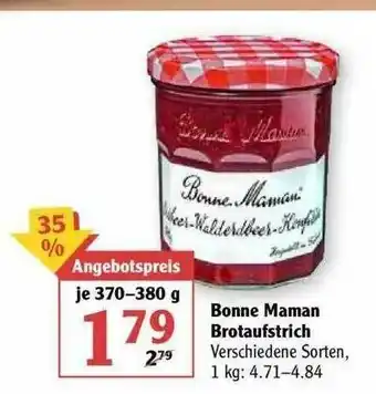 Globus Bonne Maman Brotaufstrich Angebot