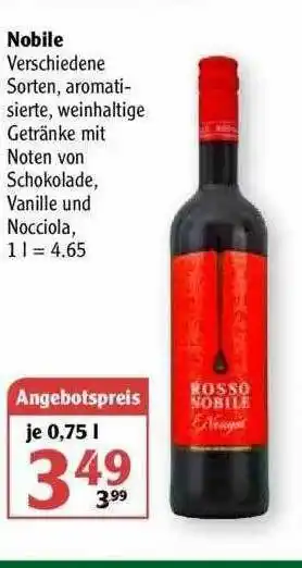 Globus Nobile Angebot