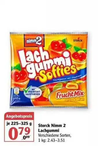 Globus Storck Nimm 2 Lachgummi Angebot