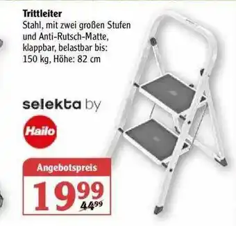 Globus Trittleiter Selekta By Hailo Angebot