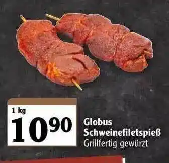 Globus Globus Schweinefiletspieß Angebot