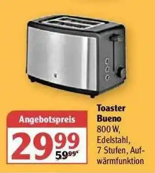 Globus Toaster Bueno 800w Angebot