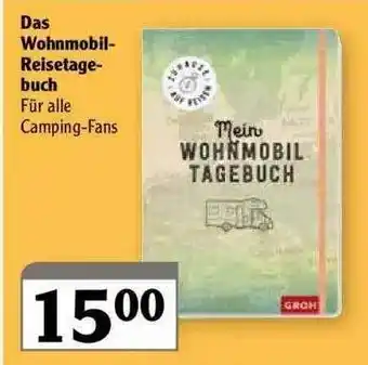 Globus Das Whonmobil-reisetage-buch Angebot