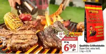 Globus Qualitäts-grillholzkohle Angebot