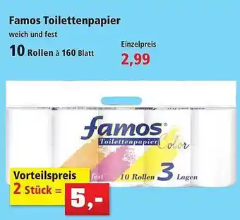 Thomas Philipps Famos toilettenpapier Angebot