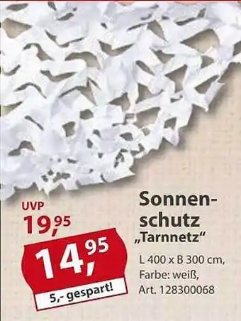 Sonderpreis Baumarkt Sonnenschutz tarnnetz Angebot