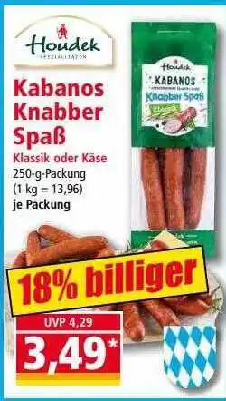 Norma Houdek kabanos knabber spaß Angebot