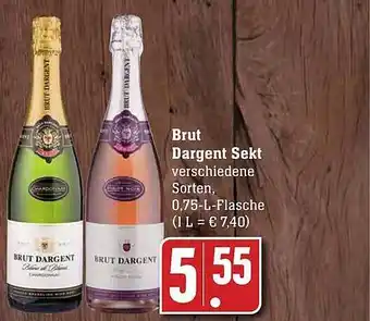 Scheck-in-Center Brut dargent sekt Angebot