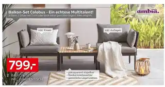 XXXLutz Balkon-set, inkl. gartentisch Angebot