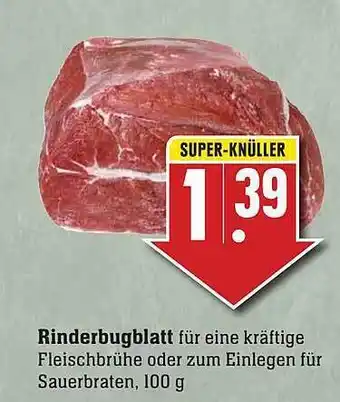 Scheck-in-Center Rinderbugblatt Angebot