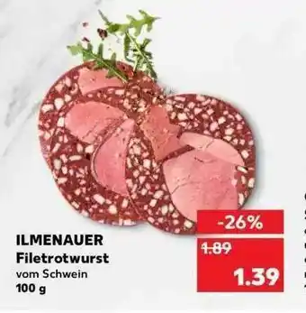 Kaufland Ilmenauer Filetrotwurst Angebot