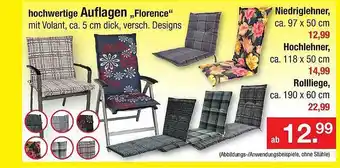 Zimmermann Hochwertige auflagen „florence“ Angebot