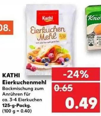 Kaufland Kathi Eierkuchenmehl Angebot