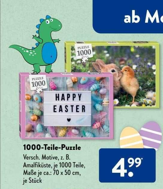 1000teilepuzzle Angebot bei Aldi Süd