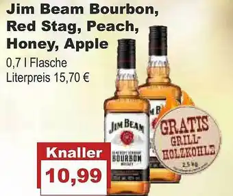 Bilgro Jim beam bourbon, red stag, peach, honey, apple Angebot