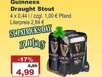 Bilgro Guinness draught stout Angebot