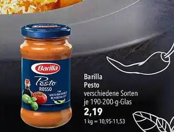CITTI Markt Barilla pesto Angebot