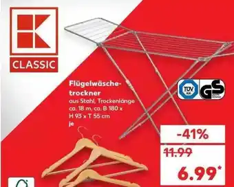 Kaufland Flügelwäsche-trockner Classic Angebot