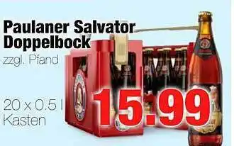 Edeka Scherer Paulaner salvator doppelbock Angebot