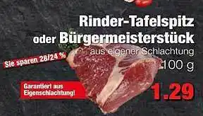 Edeka Scherer Rinder-tafelspitz oder bürgermeisterstück Angebot