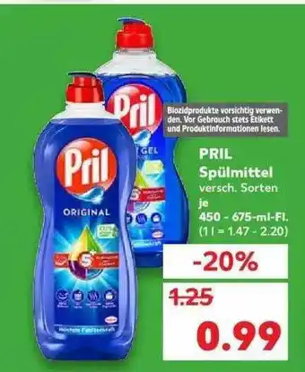 Kaufland Prill Spülmittel Angebot