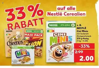 Kaufland Z.b. Nestlé Cini Minis Angebot