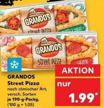 Kaufland Grandos Street Pizza Angebot