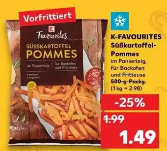 Kaufland K-favourites Süßkartoffel-pommes Angebot