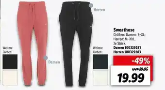 Lidl Sweathose Damen Oder Herren Angebot