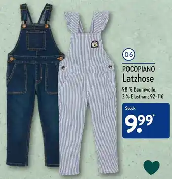 Aldi Nord Pocopiano Latzhose Angebot