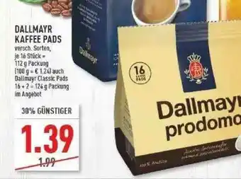 Marktkauf Dallmayr Kaffee Pads Angebot