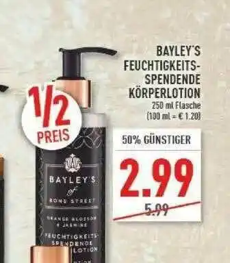 Marktkauf Bayley's Feuchtigkeits Spendende Körperlotion Angebot