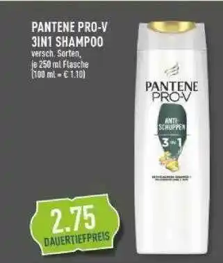 Marktkauf Pantene Pro-v 3in1 Shampoo Angebot