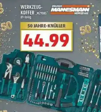 Marktkauf Bruder Mannesmann Werkzeug Koffer Angebot