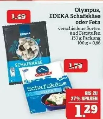 Marktkauf Olymus Edeka Schafskäse Oder Feta Angebot