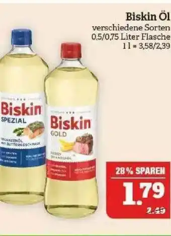 Marktkauf Biskin öl Angebot