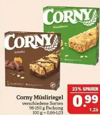 Marktkauf Corny Müsliriegel Angebot