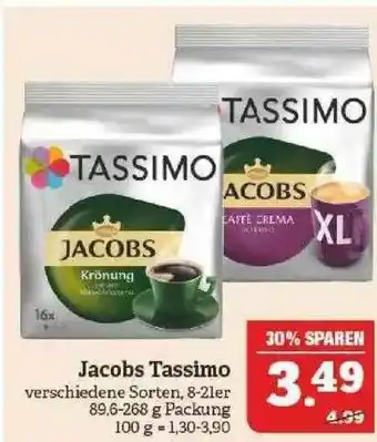 Marktkauf Jacobs Tassimo Angebot