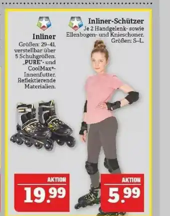 Marktkauf Inliner Inliner-schützer Angebot