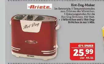 Marktkauf Hot-dog-maker Ariete Angebot