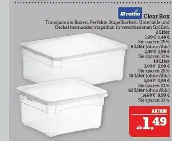 Marktkauf Rotho Clear Box Angebot