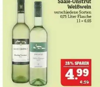 Marktkauf Saale-unstrut Weißwein Angebot