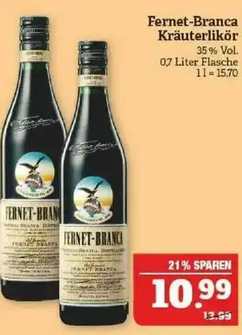 Marktkauf Fernet-branca Kräuterlikör Angebot