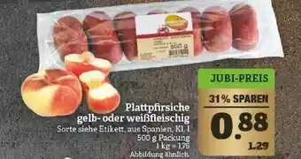 Marktkauf Plattpfirsiche Gelb- Oder Weißfleischig Angebot