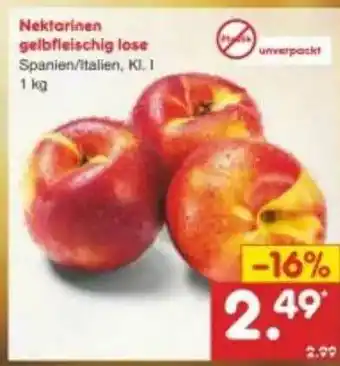 Netto Marken-Discount Nektarinen Gelbfleischig Lose Angebot