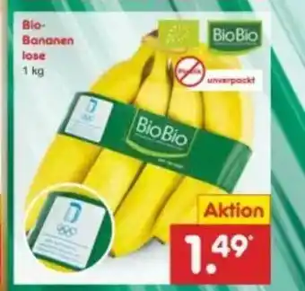 Netto Marken-Discount Bio-bananen Lose Angebot