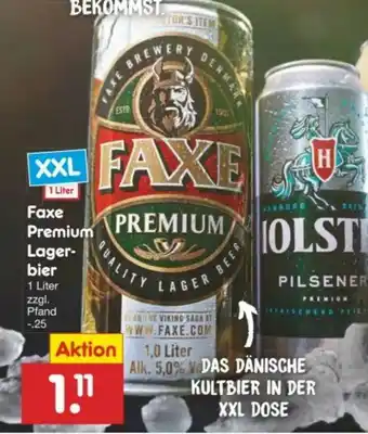 Netto Marken-Discount Faxe Premium Lager-bier Angebot