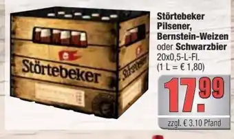 alldrink Stortebeker Pils / Bernstein / Schwarzbier 20*500ml Angebot